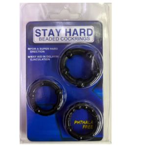 Pack 3 Beaded Cockrings