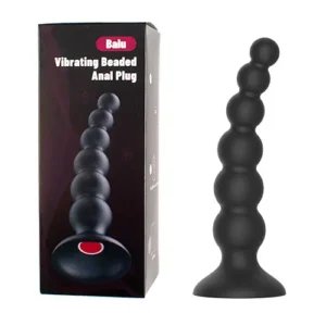 Balu Vib Beaded Anal Plug