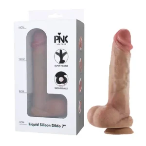 Liquid Silicon Dildo 7"