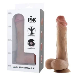 Liquid Silicon Dildo 8.2″