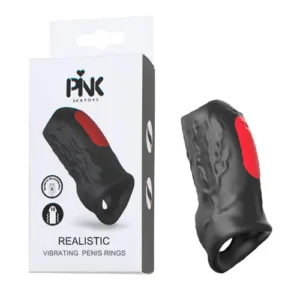 Realistic Vibrating Penis Ring